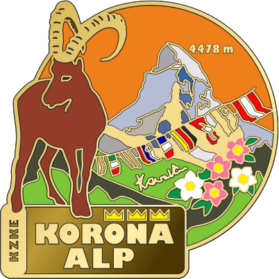 Korona Alp II - złota