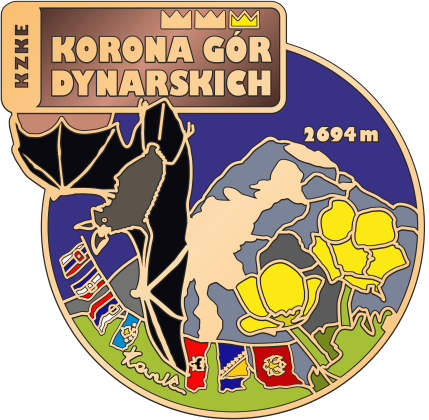 Korona Gór Dynarskich I - brązowa