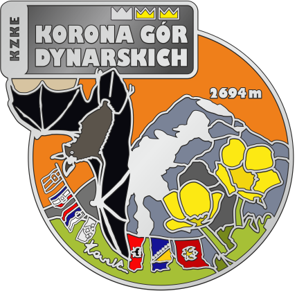 Korona Gór Dynarskich II - srebrna