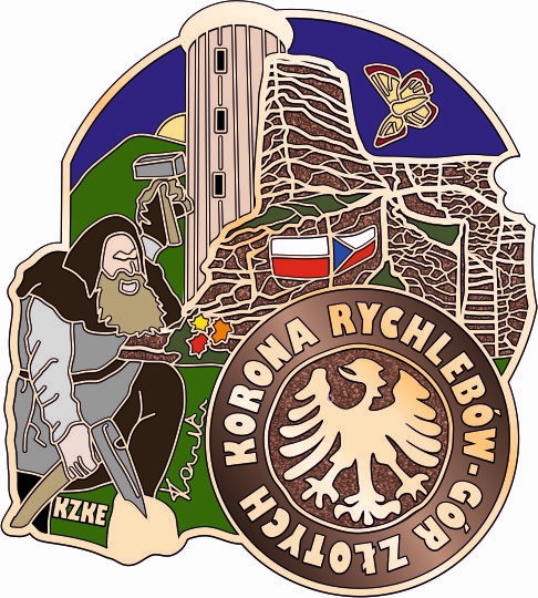 Korona Rychlebów- Gór Złotych I- brązowa