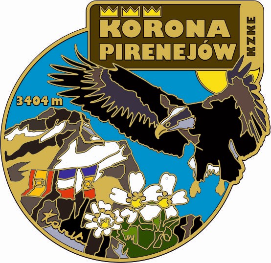 Korona Pirenejów I - złota