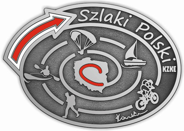Szlaki Polski- odznaka srebrna