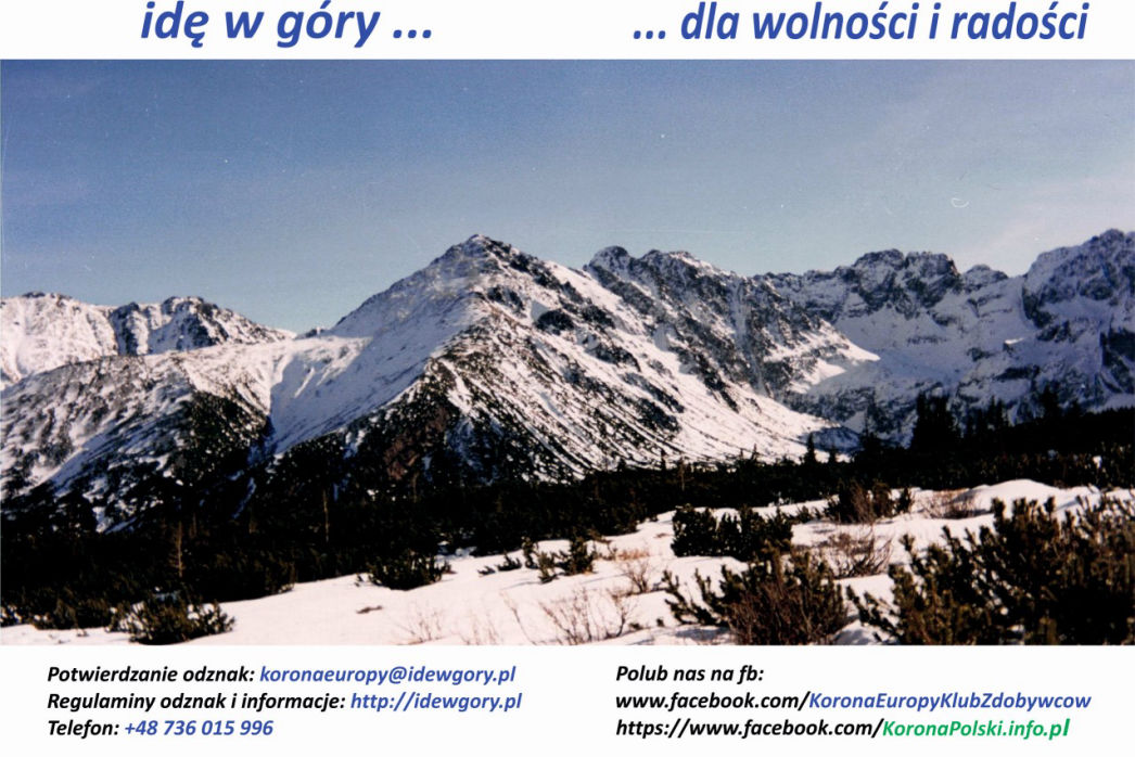 Tatrzańskie Żelazne Percie  - okładka wnętrze